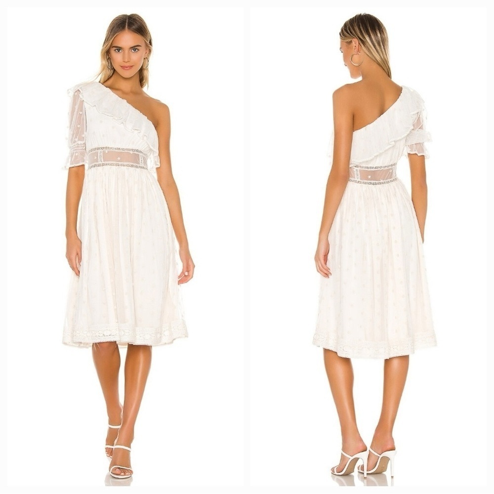 TULAROSA Ibiza Dress in Ivory (D9)